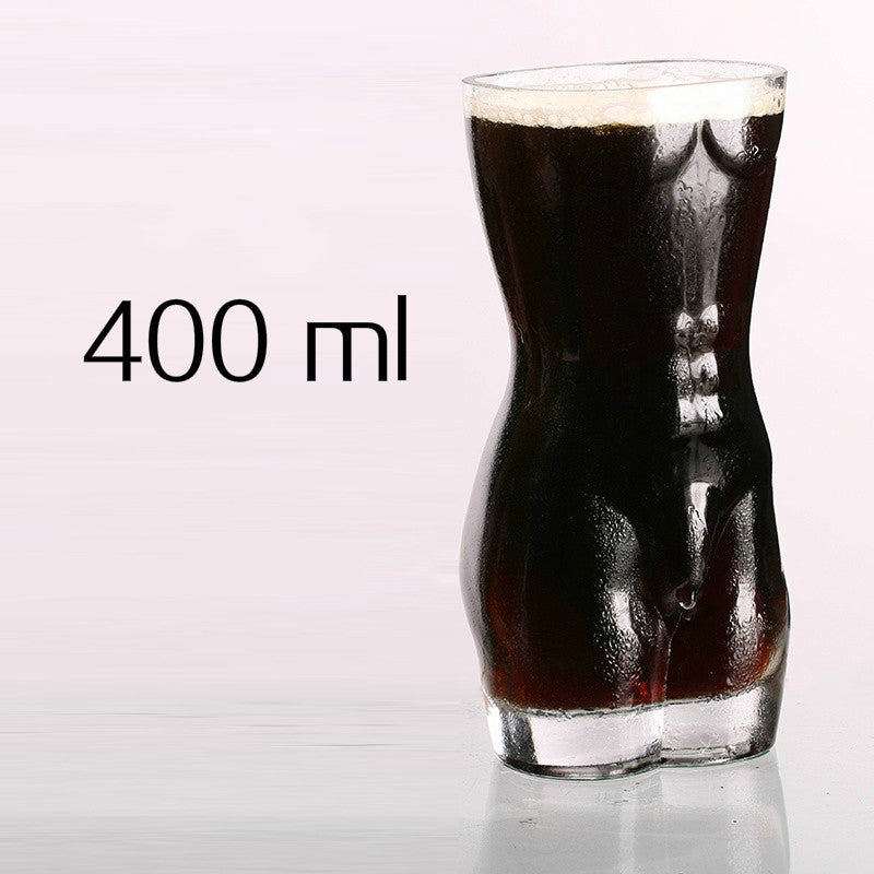 Body Shaped Beer Glass