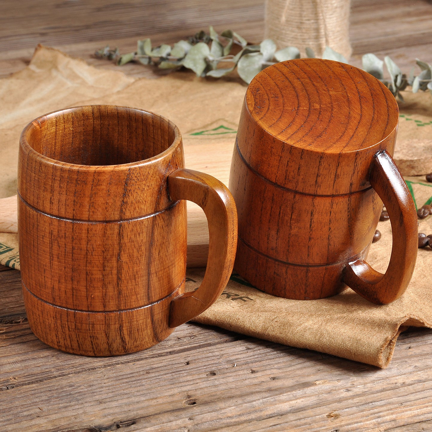 Wooden Beer Mug