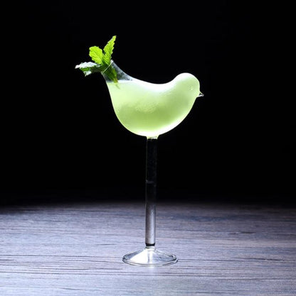 Bird Cocktail Glass