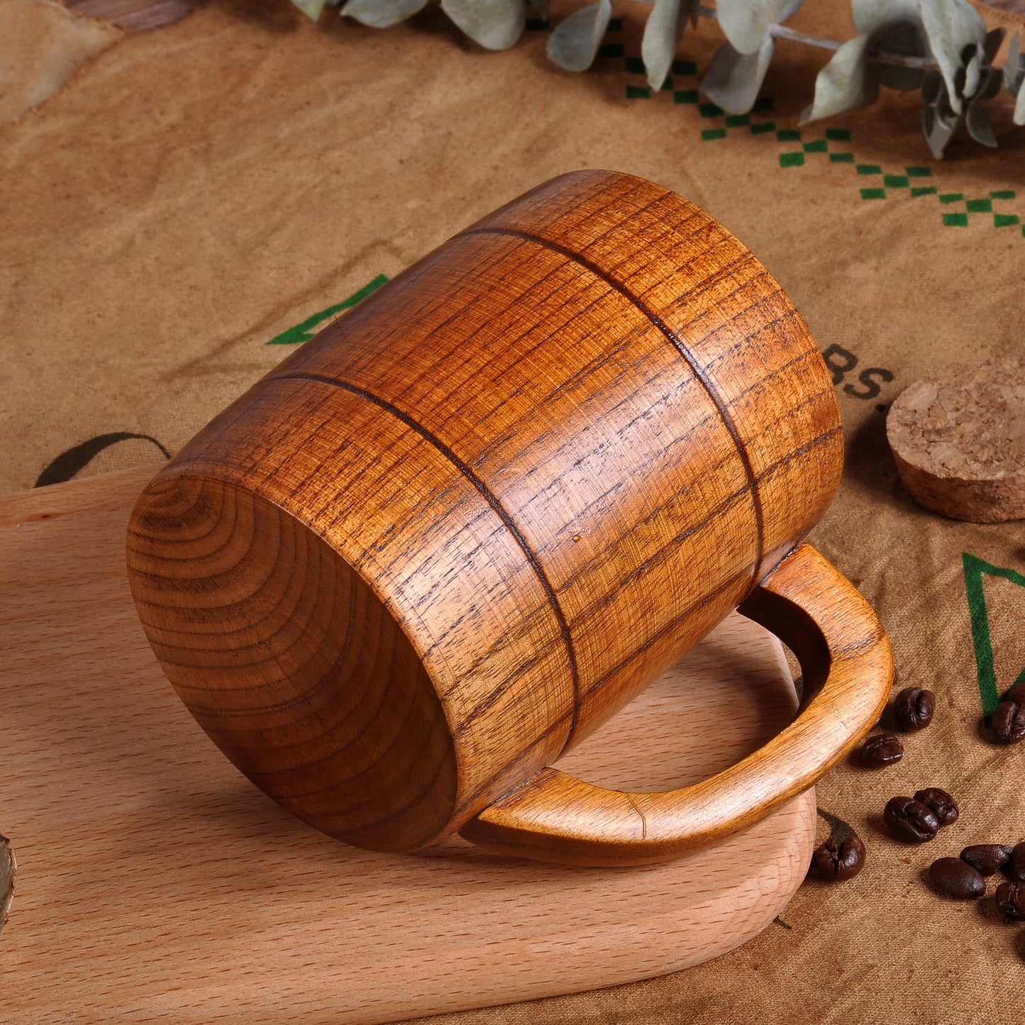 Wooden Beer Mug
