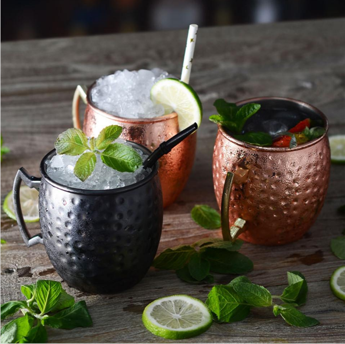 Moscow Mule Stainless Steel Cups