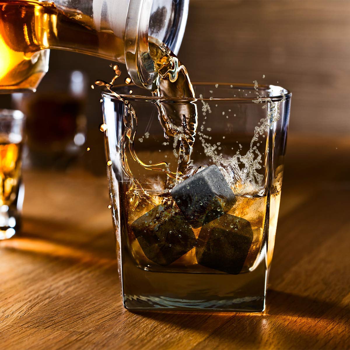 Whiskey Stones Reusable Ice Cube Set